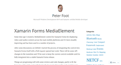 Desktop Screenshot of peterfoot.net